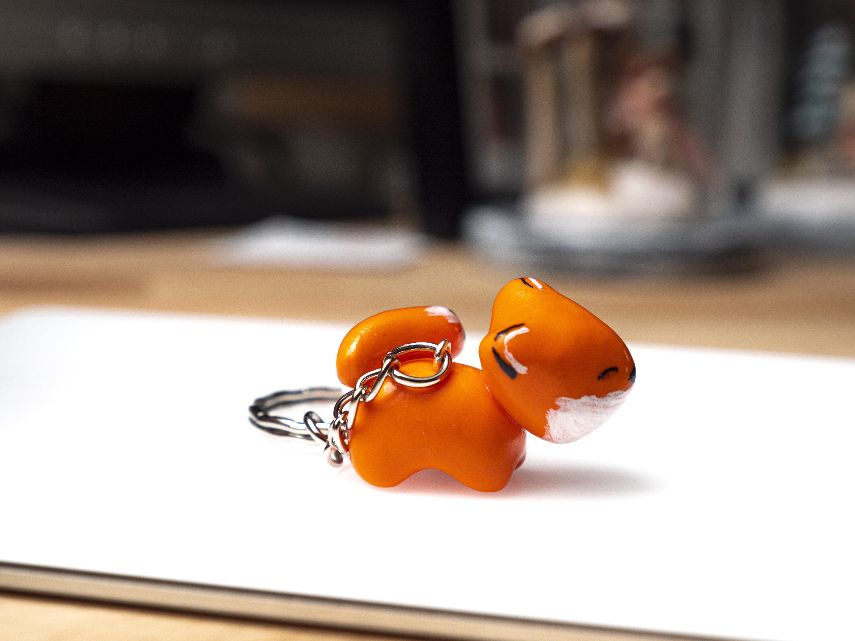 Fox Keychain Fimo, Polymer Clay Etsy