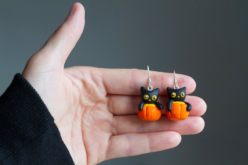 PartyKindom 2 Paires De Boucles D'oreilles Lumineuses En Forme De Citrouille D'Halloween - Accessoires De Fête à LED Effrayants Et Amusants