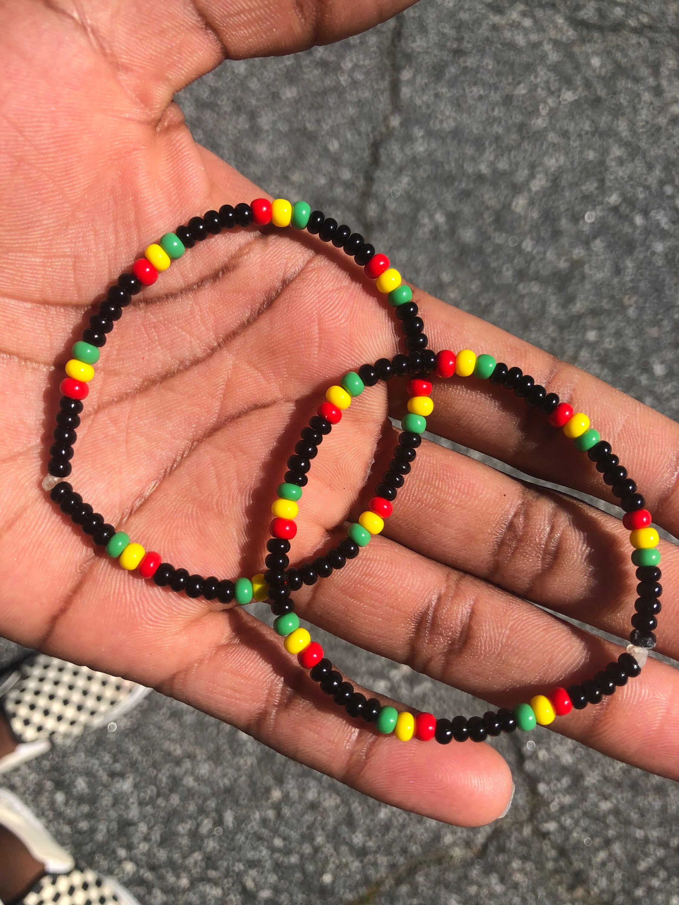 Ghana BraceletBeaded BraceletElastic Braceletcountry Etsy 日本