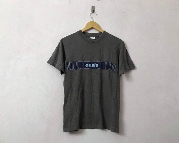 SALE ! Vintage 90s OASIS band t shirt spell out ,r
