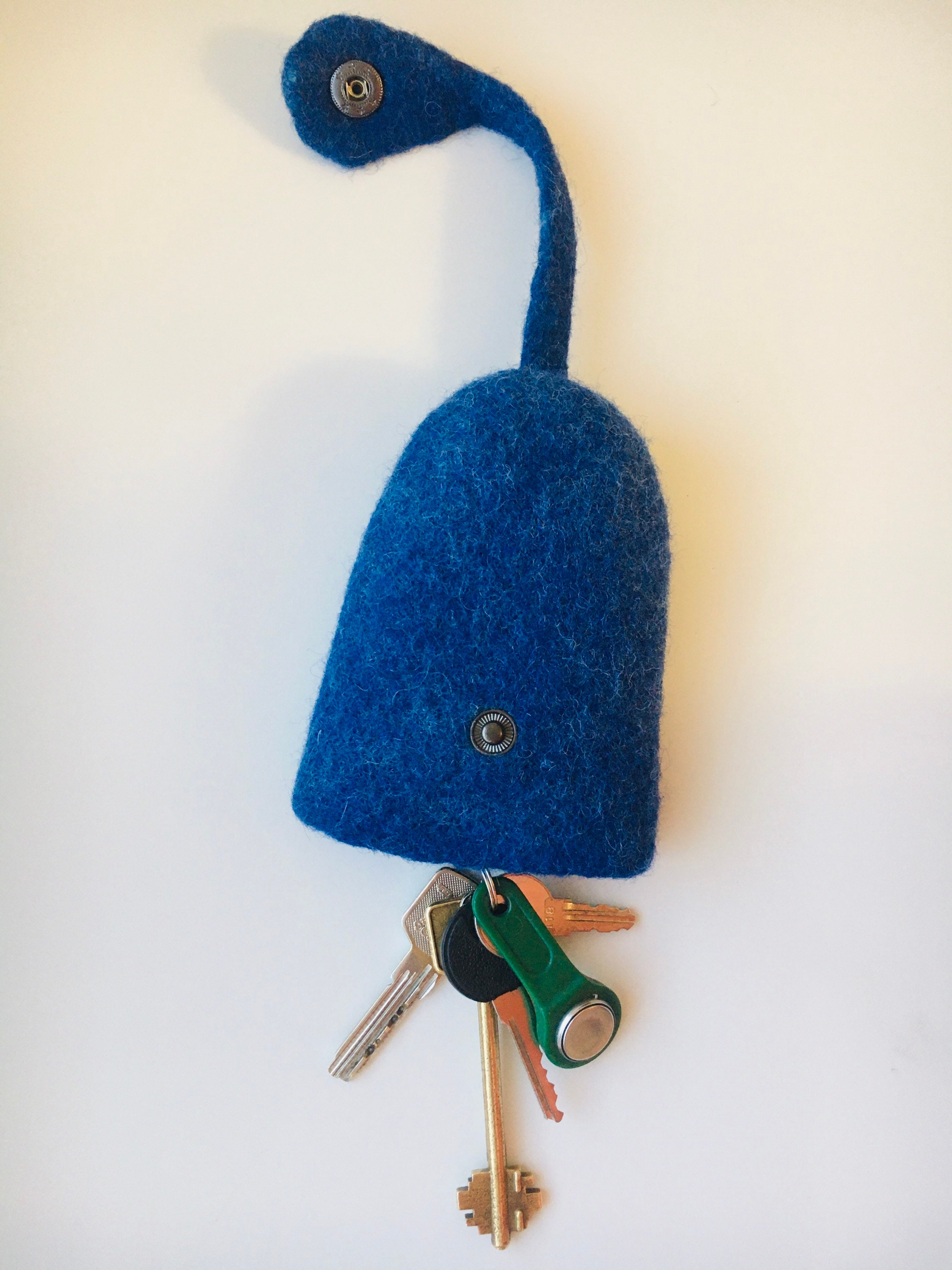 Wallet Keychain Handmade wool key case Key chains for women Etsy