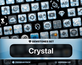 Crystal, 220,000+ Stream Deck Icon Pack, PNG
