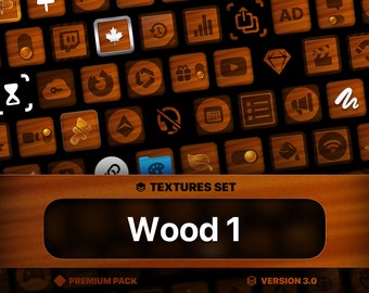 Wood 1, 220,000+ Stream Deck Icon Pack, PNG