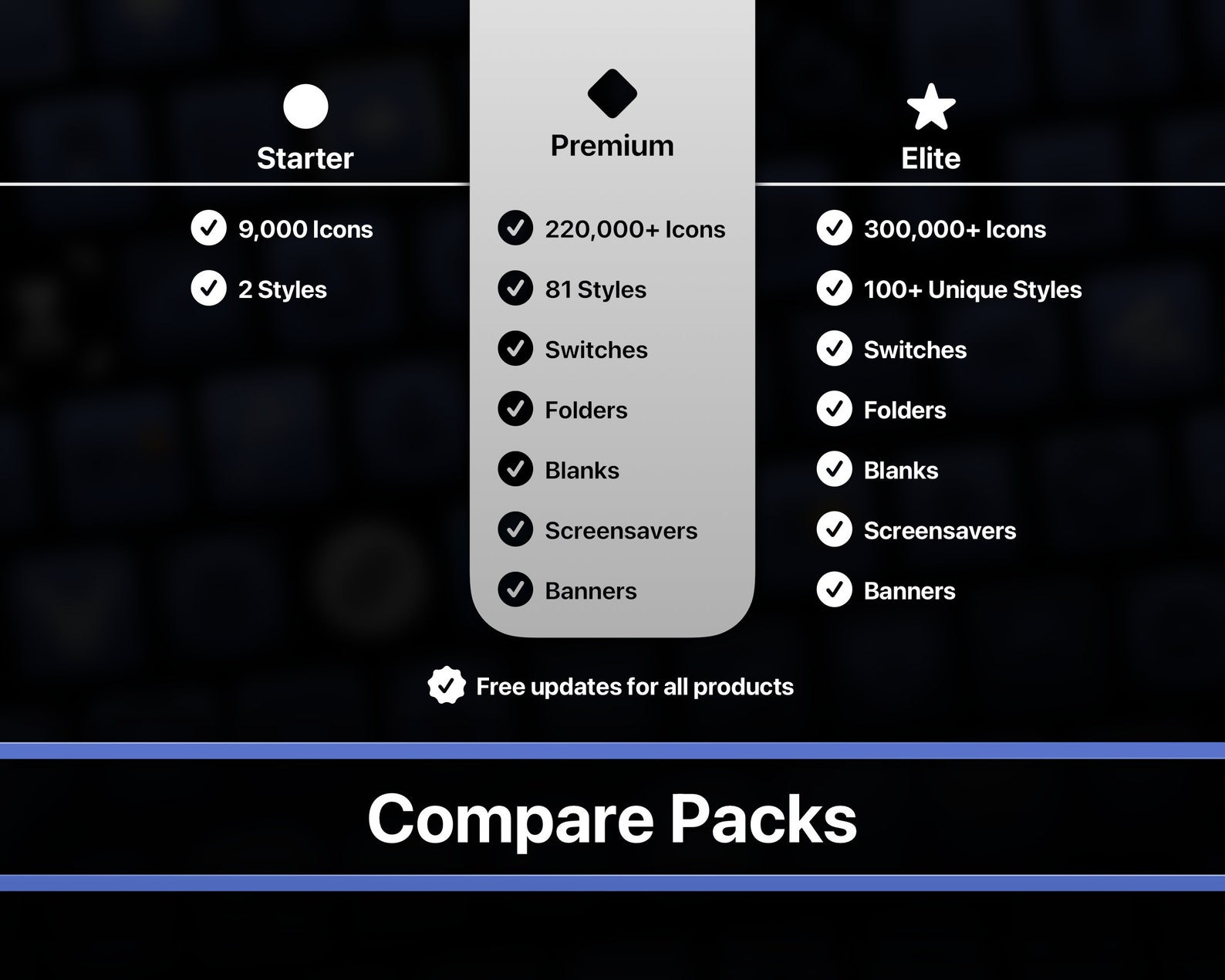 Light Blue Stream Deck Icon Pack, PNG - Etsy