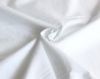 Coton Uni blanc