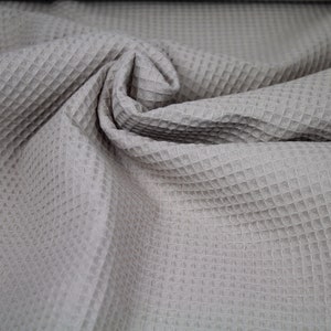 Plisse fabric - Pleated - Dusty pink, beige, grey - Stretchy