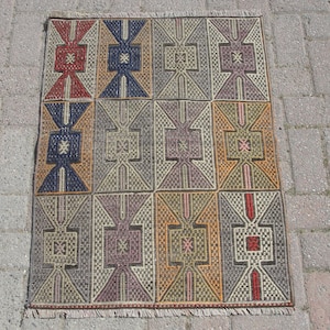 Small 2x3 handmade kilim rug area rugs