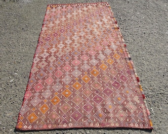 3x9 carpet Runner rug, rugs for hallway, 3.6 x8.9 ft, vintage rug, rugs for living room,