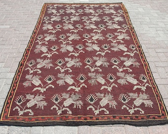 Tapete Kilim Grande Reservado 6x9 - Tapete para Sala de Estar, Passadeira Kilim