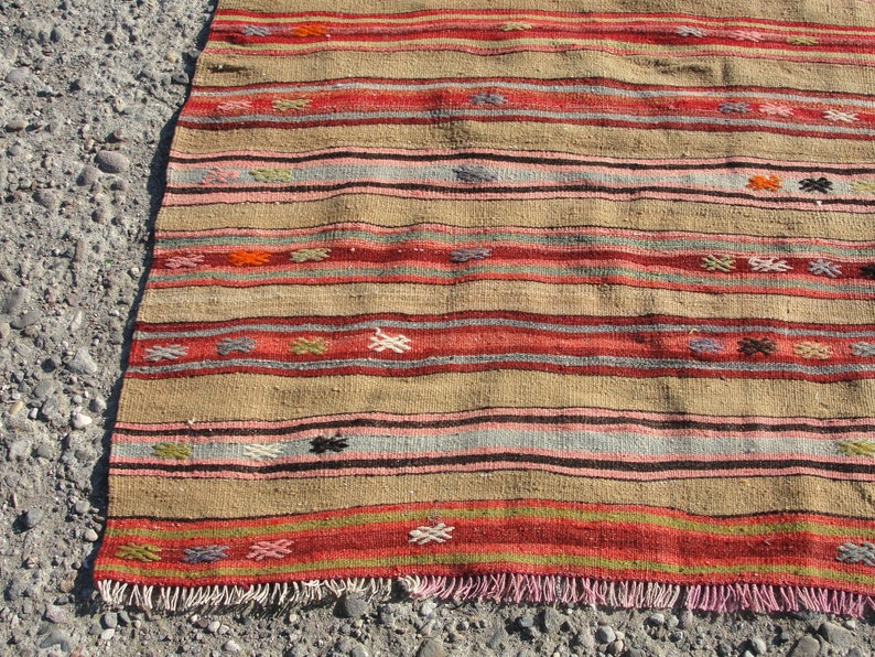 Area Kilim Rug Kitchen kilim rug Rug for living room Housewarming Gift Kilim rug Runner Rugs 5x8,