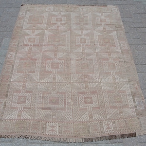 4x6 Kilim Rug, kilim rug for living room, 4.2 x 6.1 Ft, Vintage Kilim Rug, Area Kilim rug, Turkish Kilim, Kelim Teppich, Tapis,