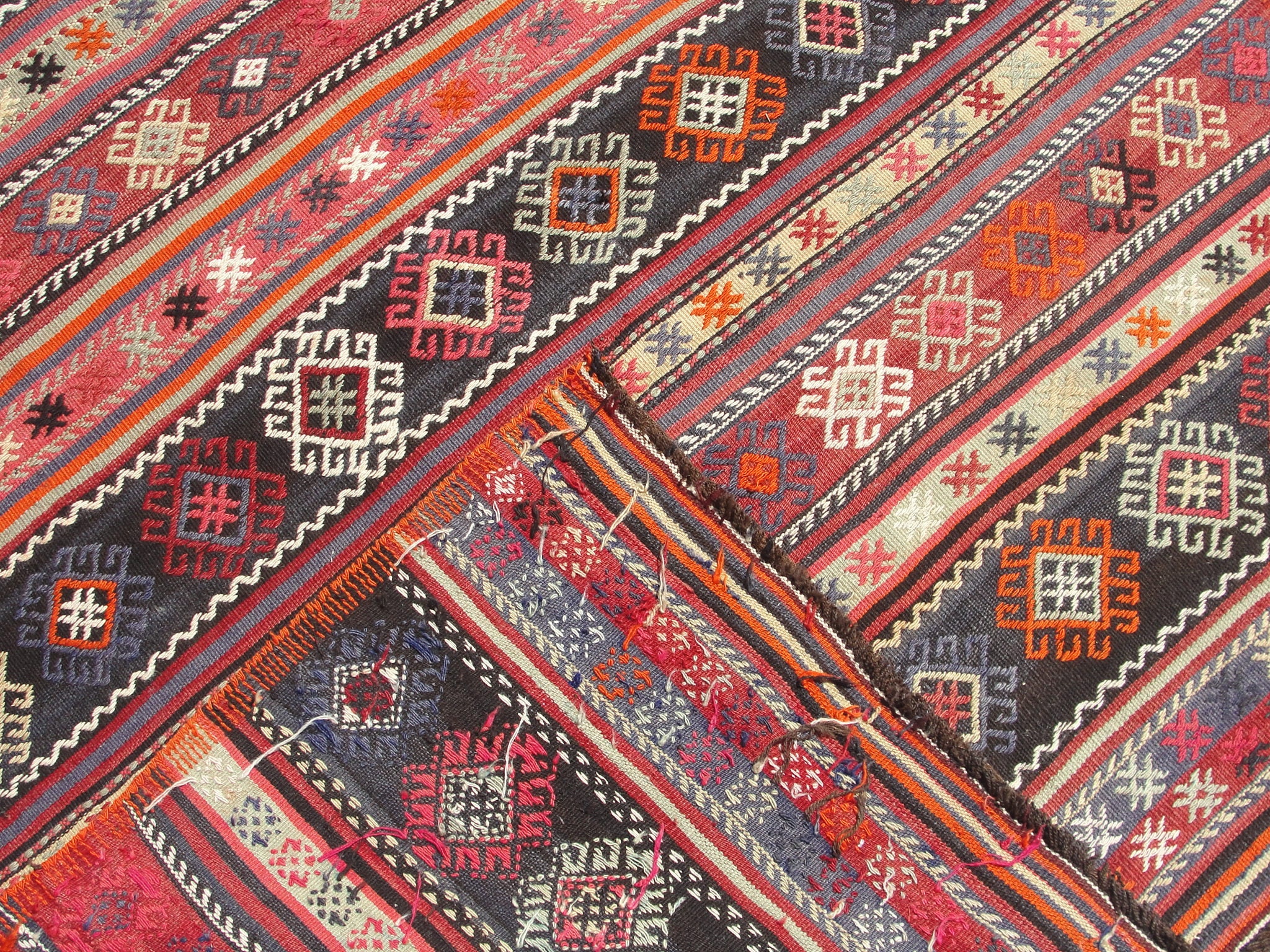 Großer Kelim Teppich Teppiche für Wohnzimmer 5 x 8 ft | Etsy