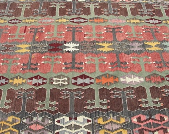 Kelim Teppich aus der Türkei, 15 x 25 cm