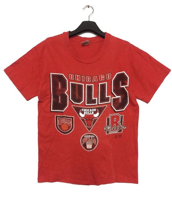 Rare!! Vintage 90's CHICAGO BULLS T Shirt Medium S