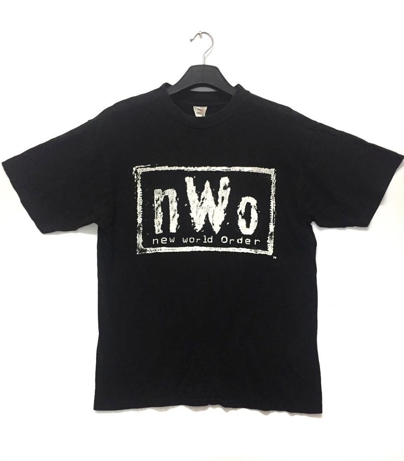 wcw logo shirt