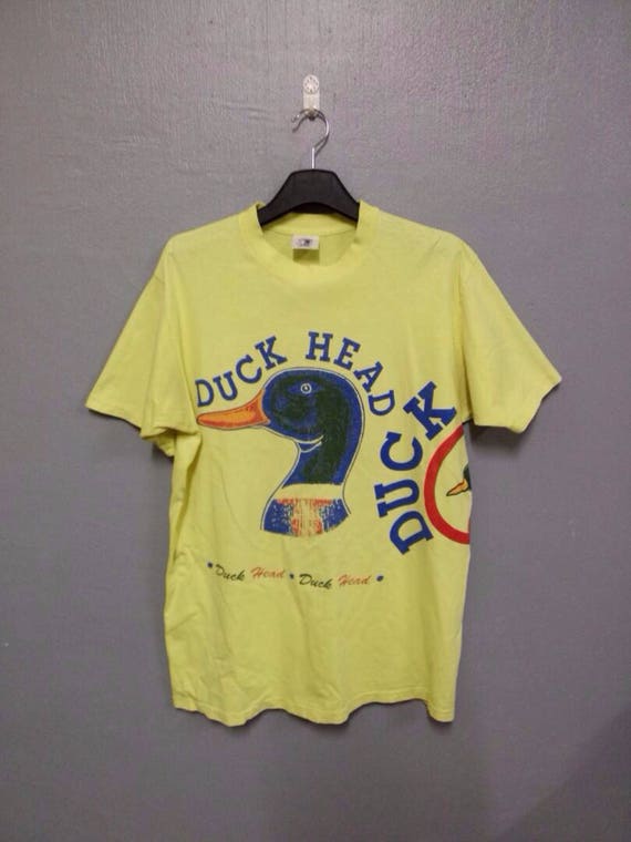 Rare Vintage DUCK HEAD T Shirt Large Size Made in USA | Etsy