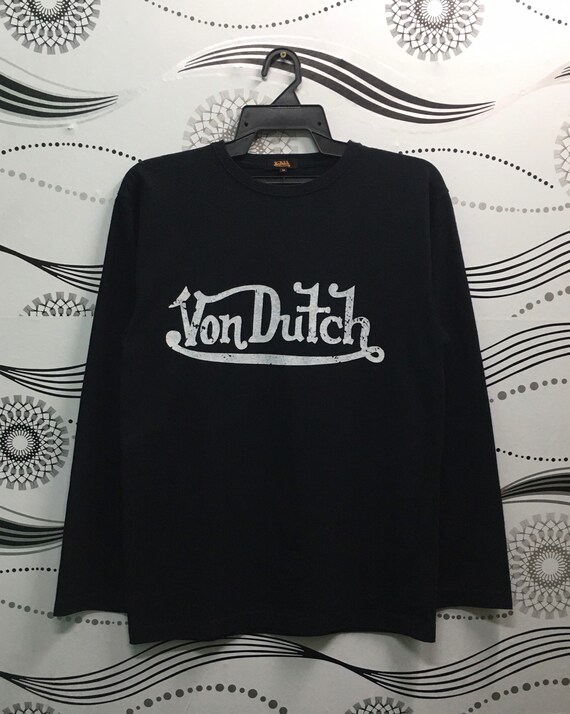 Von Dutch Big Logo Longsleeve T Shirt 