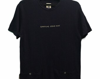 Vintage 90s HAI Sporting Gear Big Logo Rare Design Japan