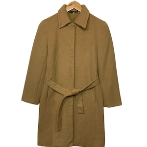 Ined X Angora Yohji Yamamoto Wool Long Jacket Button Down