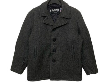 Schott n.y.c wool full button up jacket