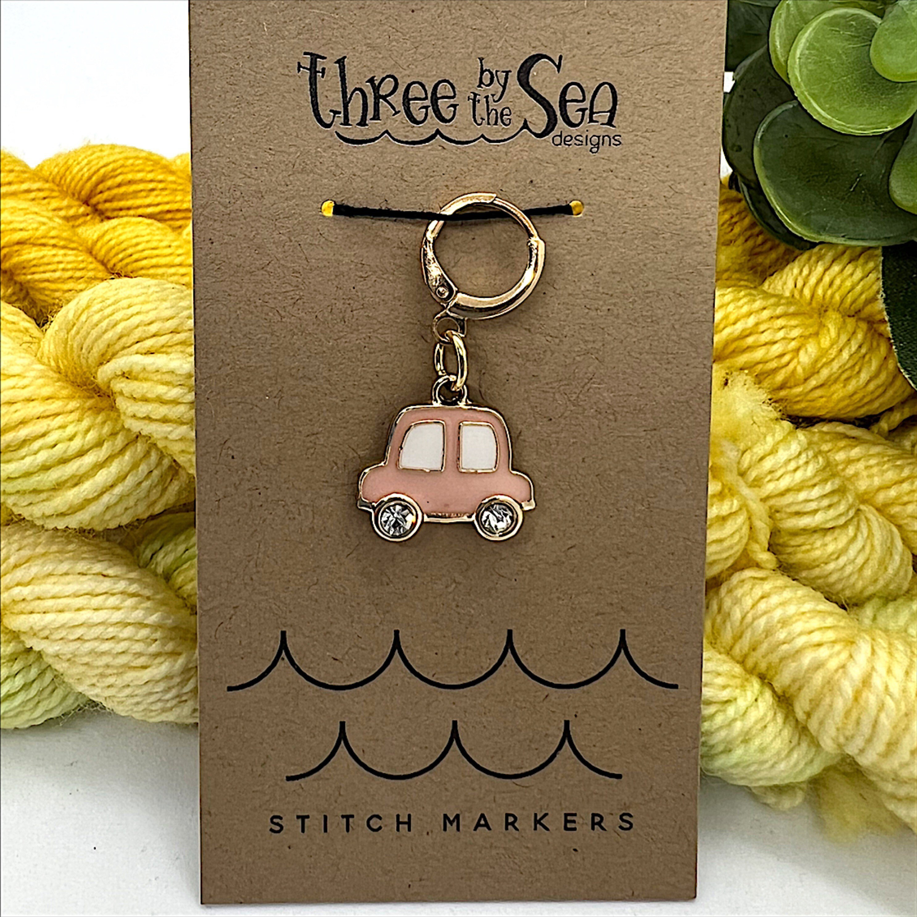 ROAD TRIP Stitch Marker Car Stitch Marker Summer Stitch Etsy
