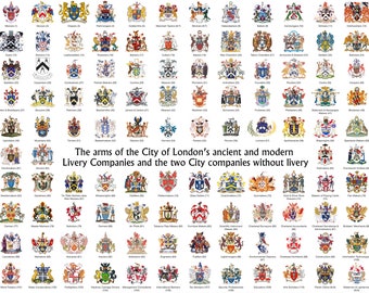 Livery Company Arms Poster (PDF)