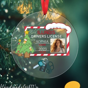 New Driver Acrylic Ornament, New Driver Gift, New Car Owner Ornament, Gift Ideas For Teen Drivers, Drivers License Achieved Gift