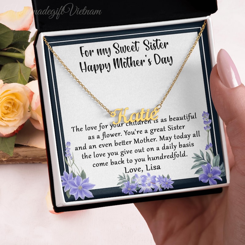 Mothers Day Necklace - Etsy