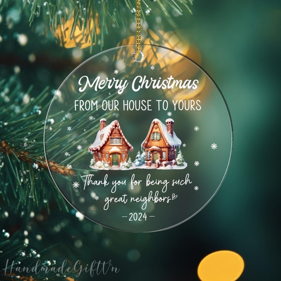 Worlds most Awesome Neighbor - Ornament Worlds most Awesome Neighbor - Ornament