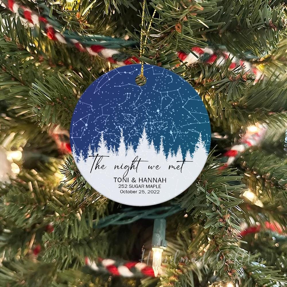 Acrylic Ornament The Moon Found Her Sky - Personalized Custom Acrylic Ornament C 621002