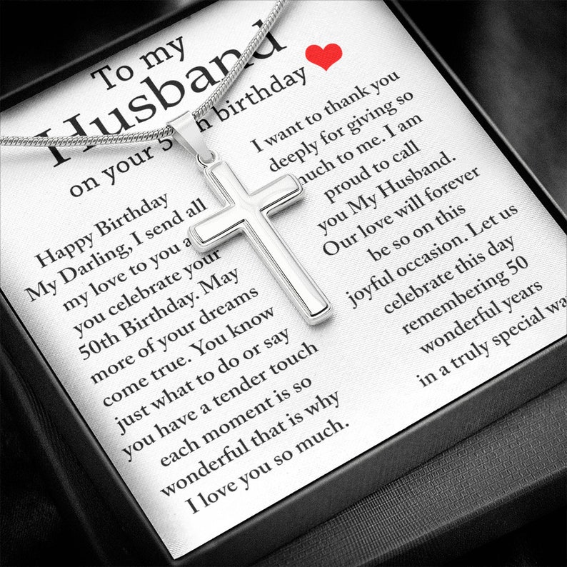 50th Birthday Gift for Husband From Wife Husband 50th Etsy