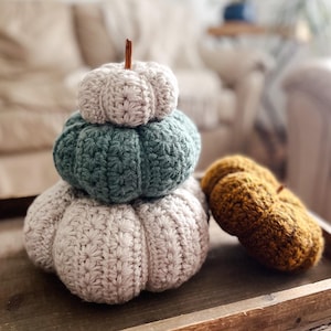 Calabazas en punto de estrella - Patrón de crochet