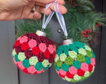 Granny Stitch Ornament- Crochet Pattern