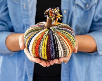 The Scrappy Pumpkin- Crochet Pattern