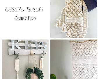 Ocean's Breath Collection - 5 Crochet Pattern Bundle