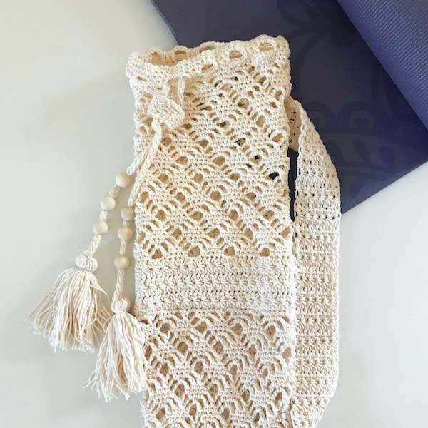 Ocean's Breath Yoga Bag - Crochet Pattern