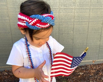 The Summer Crossed Pair Headband Pattern