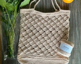 Ocean's Breath Market Bag - Crochet Pattern