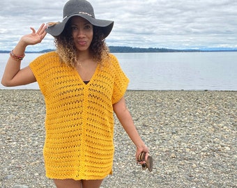 Summer Waves Tunic - Crochet Pattern