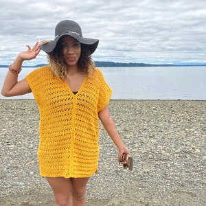 Summer Waves Tunic - Crochet Pattern