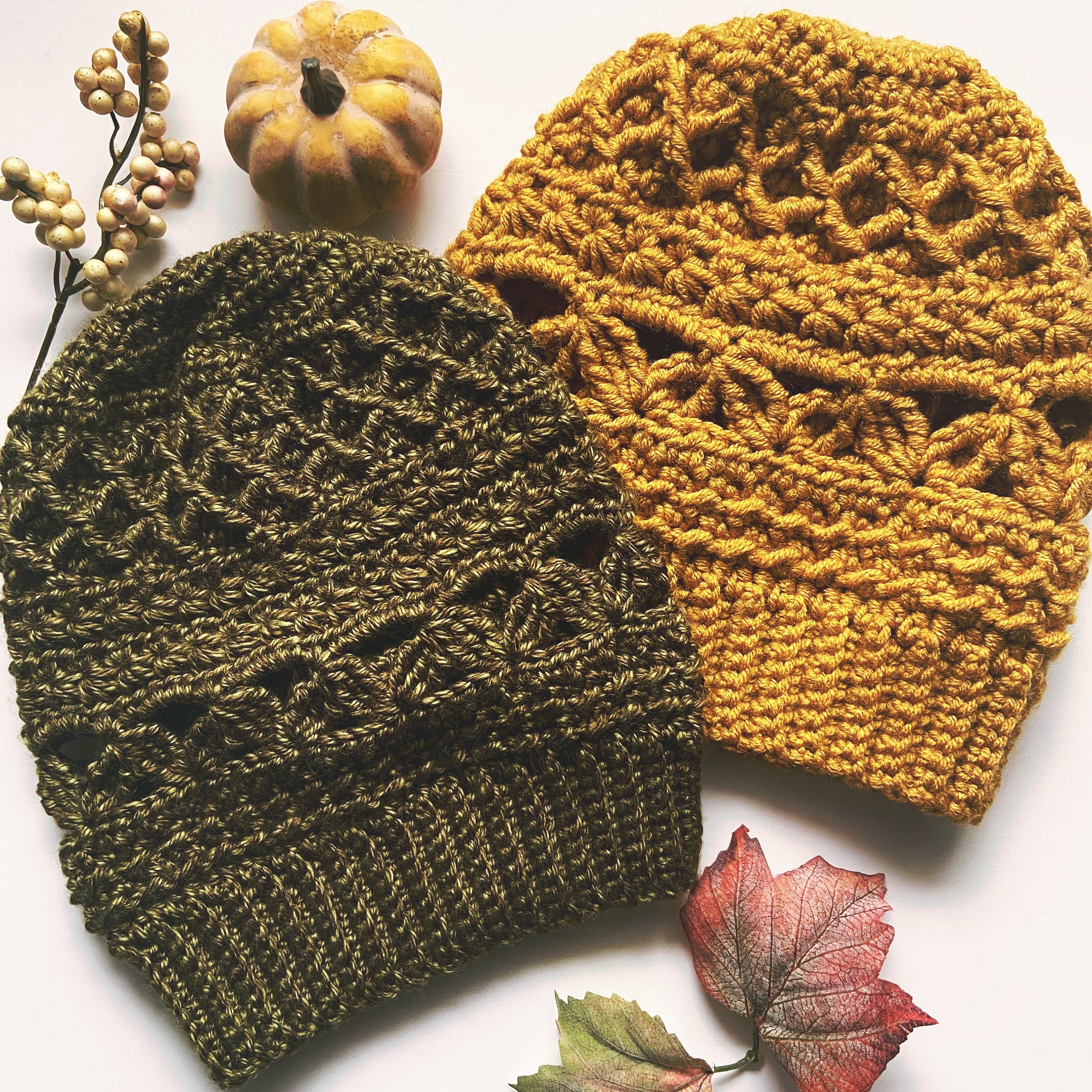 39 Beanie Hat Crochet Patterns: Upgrade Your Style Game Today! 36 Pineapple and Pine Beanie