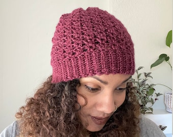 The Imani Beanie, Crochet Pattern