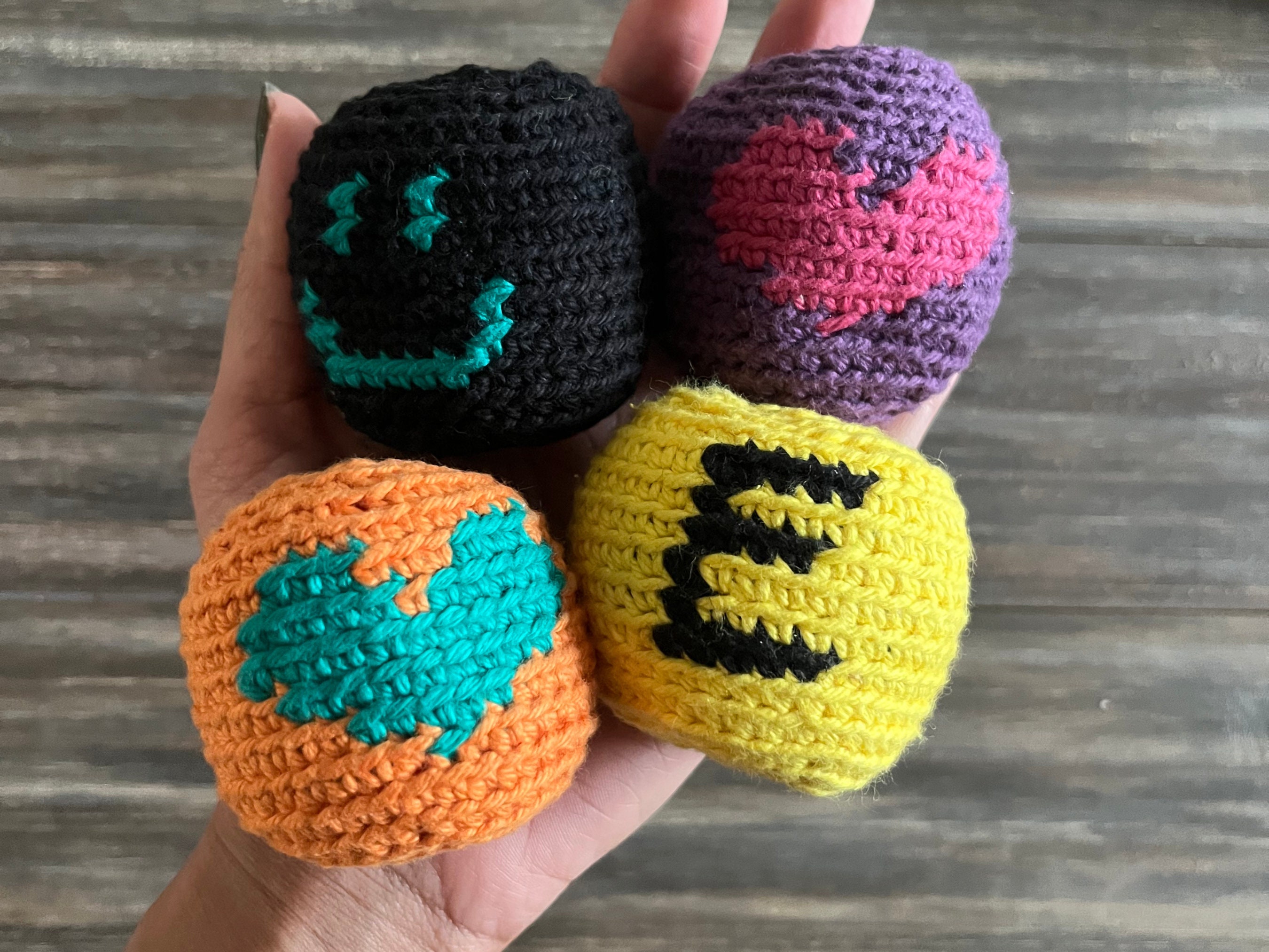 Crochet an Easy Footbag Toy - Crafting for Weeks