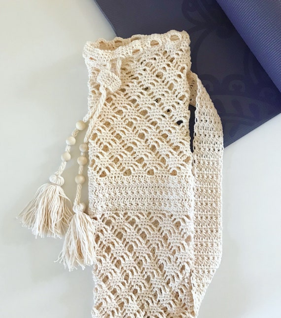 Ocean's Breath Yoga Bag Crochet Pattern 