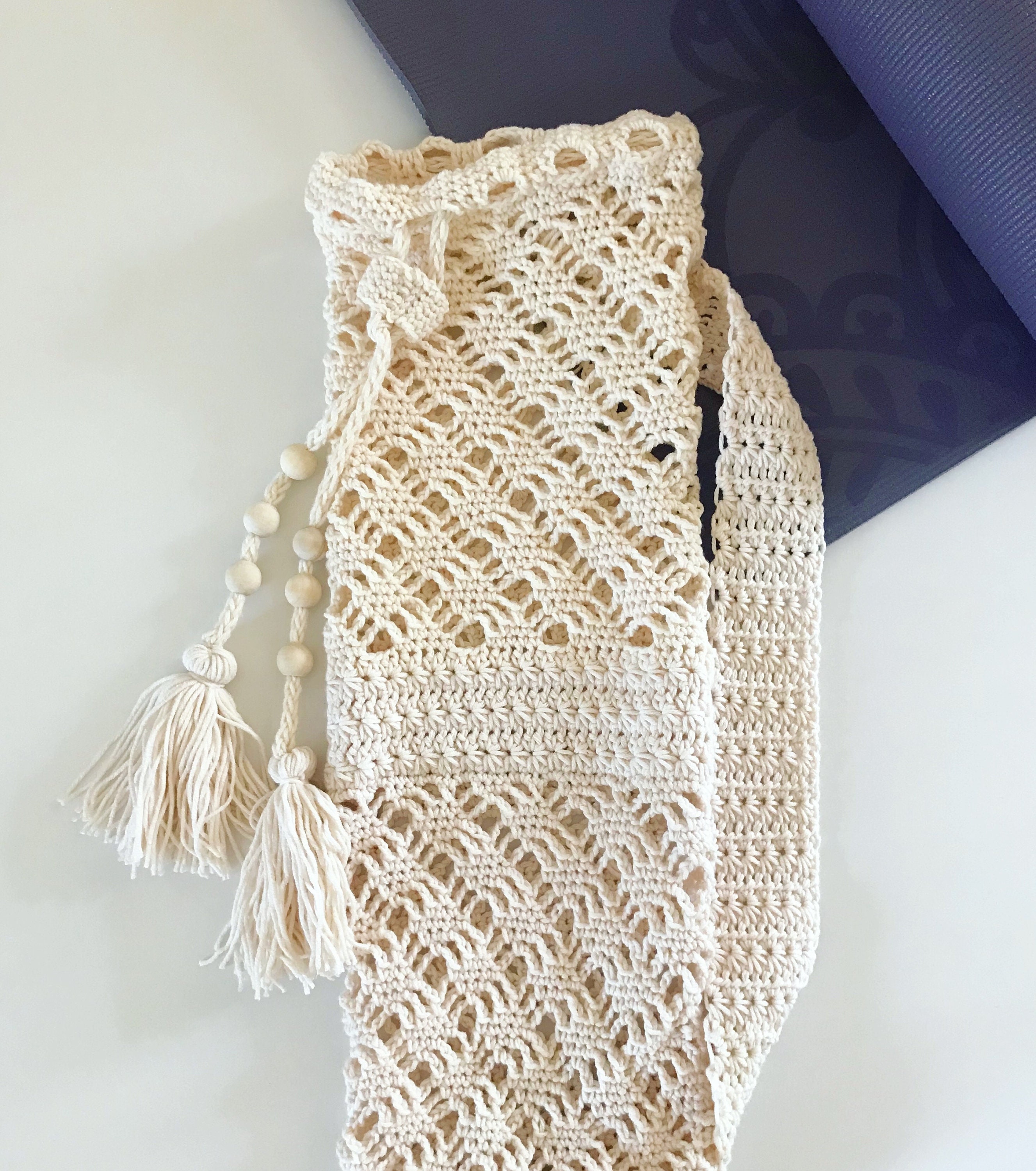 Ocean's Breath Yoga Bag Crochet Pattern -  Canada