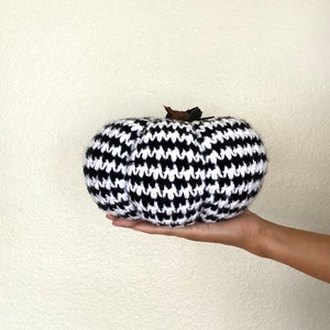 La calabaza de pata de gallo: patrón de ganchillo