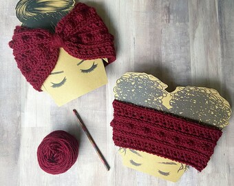 The XOXO Ear Warmer Pattern