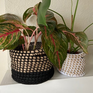 The Onyx Nesting Basket- Crochet Pattern
