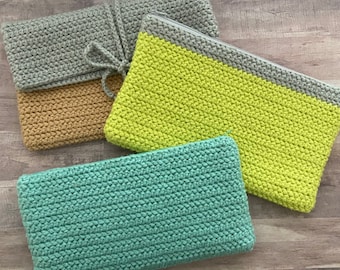 The Herringbone Clutch, Crochet Pattern