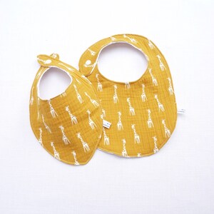 Bavoir original bébé fille naissance